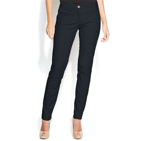 michael kors utility slim fit pant womens|Slim.